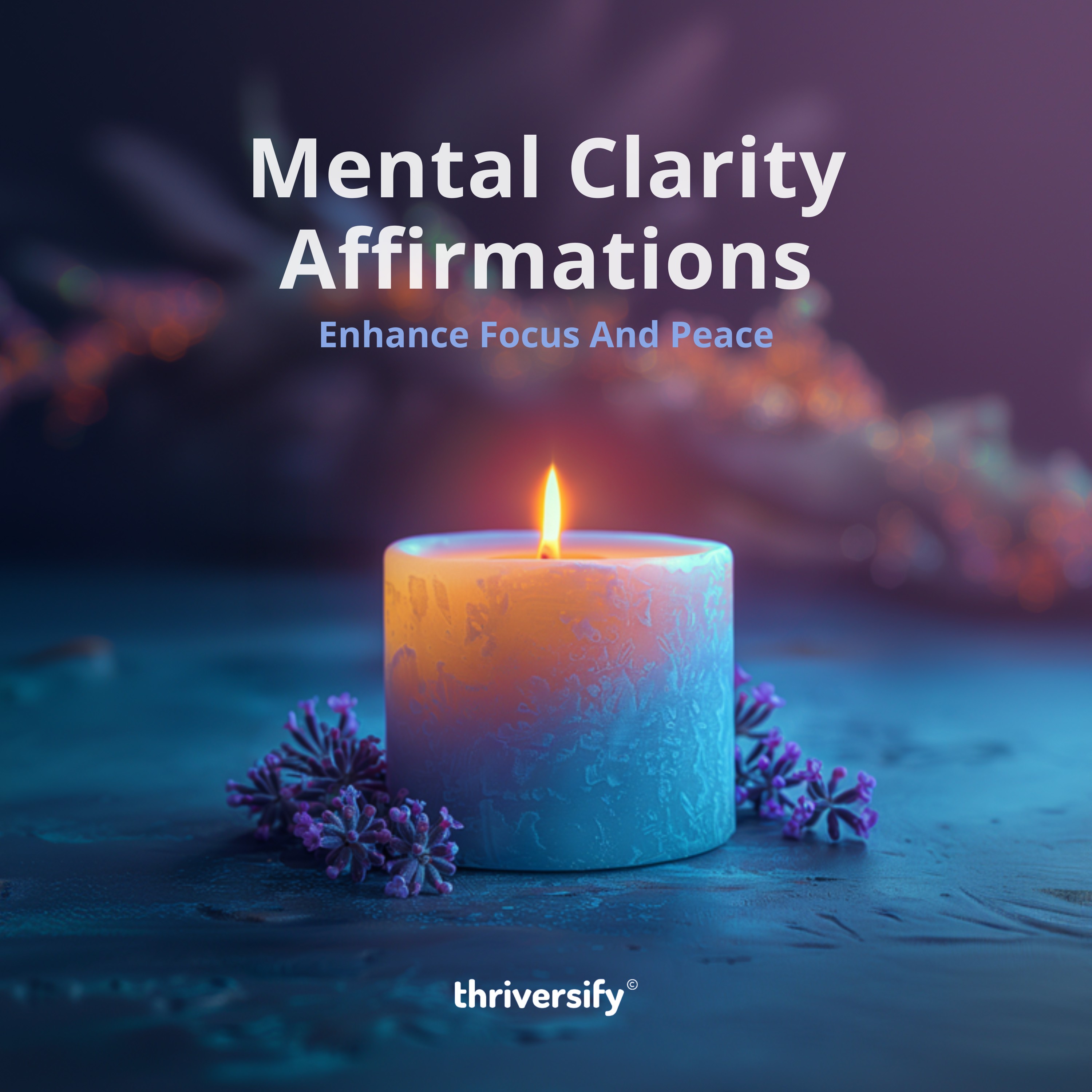 Mental Clarity Affirmations (Enhance focus and peace)